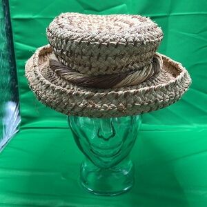 Woven Straw Hat by Betmar Kentucky derby